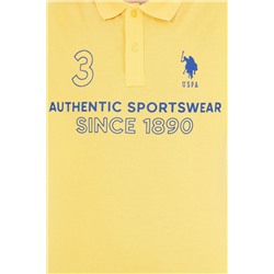 Erkek Açık Sarı Polo Yaka Tişört