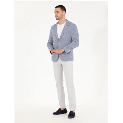Açık Lacivert Ekstra Slim Fit Ceket