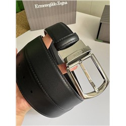 Мужской двухсторонний ремень в деловом стиле  Ermenegild*o Zegn*a