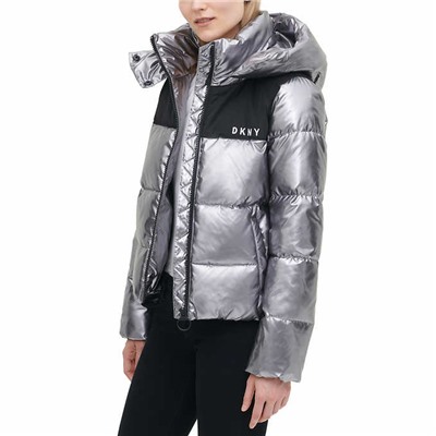 DKNY Ladies' Shine Puffer Jacket