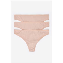 Pack 3 bragas tangas de microfibra