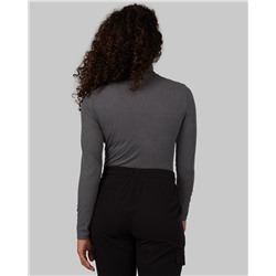 WOMEN'S SOFT RIB TURTLENECK