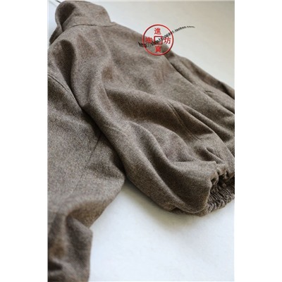 Женская куртка из смесовой шерсти в ретро стиле  ZAR*A