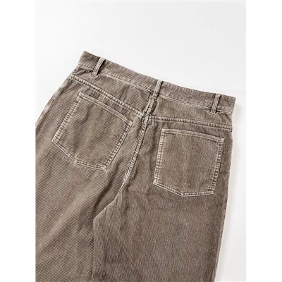 Мужские вельветовые брюки прямого покроя ЛАЙ*М