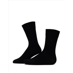 Erkek Bambu Karışımlı Siyah Soket Basic Çorap