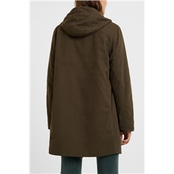Parka militar cuello pelo