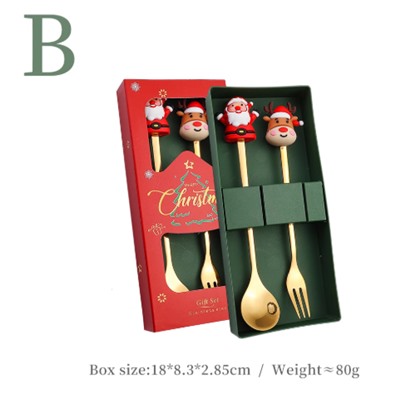 Рождественская вилка + ложка