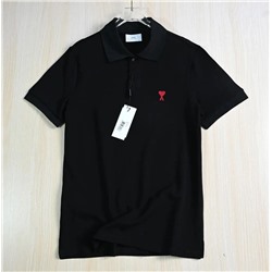 Хлопковая базовая рубашка-поло, модель унисекс АМ*И