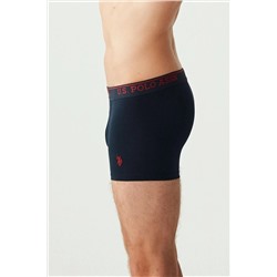 U.S. Polo Assn. U.s Polo Assn. 90005 Erkek Battal 3'lü Boxer-Siyah&Antrasit&Lacivert