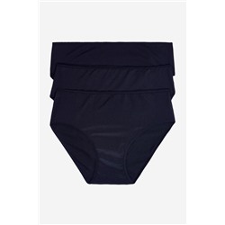 Pack 3 bragas culotte de microfibra