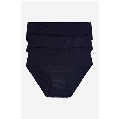 Pack 3 bragas culotte de microfibra