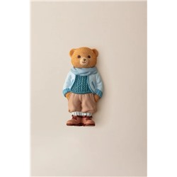 Voir Bear Magnet - Bej/Mavi - 4x8 cm