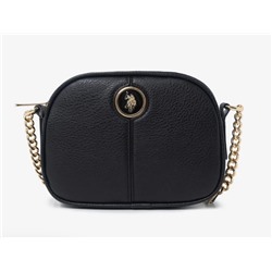 ENAMEL CHAIN CROSSBODY BAG