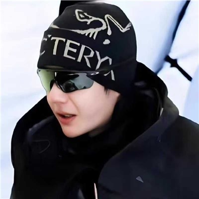 Двухслойная вязанная шапка  Arctery*x