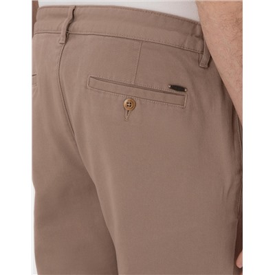 Vizon Slim Fit Beli Lastikli Kanvas Pantolon