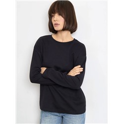 Лонгслив из хлопка, B2947/basalt