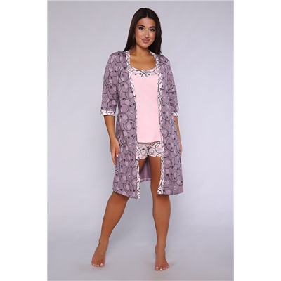 Пеньюар с шортами 24271 НАТАЛИ #942641