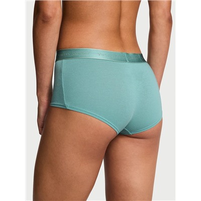 Logo Cotton Boyshort Panty