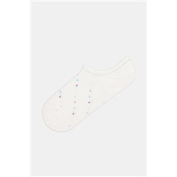 Penti 3 Çift Pamuklu Mini Puantiye Desenli Sneaker Çorap