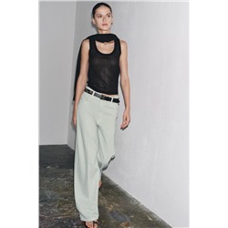 ZW COLLECTION HIGH-WAIST WIDE-LEG JEANS