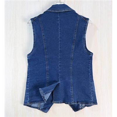 Женский джинсовый жилет