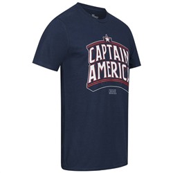 Captain America Archieve Herren T-Shirt FCMTS060NVY