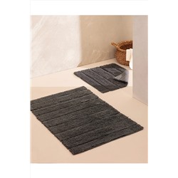 Madame Coco Bleuet Banyo Paspası - Antrasit - 60x100 cm BAPA0000000010