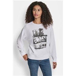 NYC DKNY PHOTOREAL REAL SWEATSHIRT