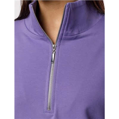 Джемпер из тонкого премиального футера с эластаном