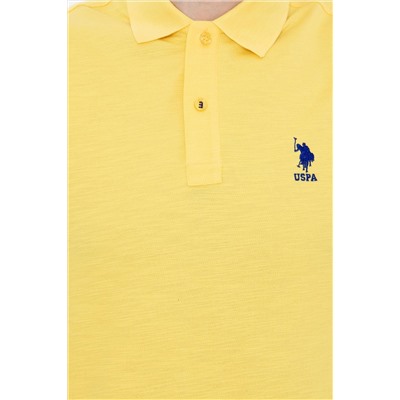 Erkek Açık Sarı Polo Yaka Tişört