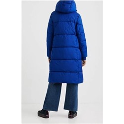 Abrigo recto acolchado