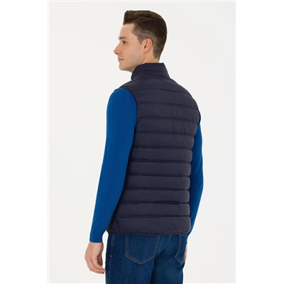 Erkek Lacivert Yelek