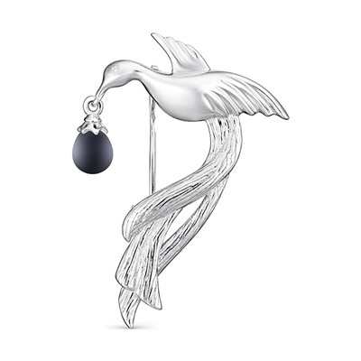 Брошь серебряная 925 арт.56010S2