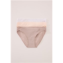 Pack 3 bragas clásicas microfibra