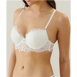 Sujetador push-up de encaje