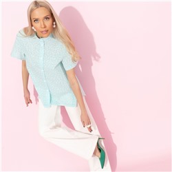 Рубашка из хлопка, Позитивный посыл (мятный)