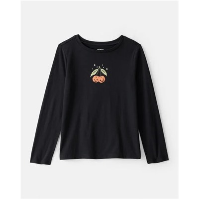 Girls Always Sweet Long-Sleeve Graphic Tee - Grey