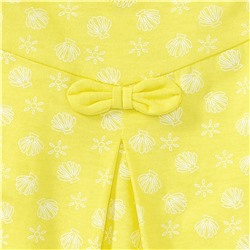 Baby Top mit Muschel-Allover