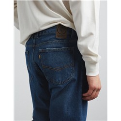 Cropped Fit Jeans, Men, Blue