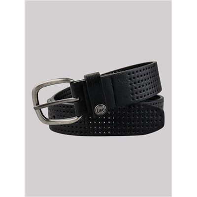 Womens Perforated Leather Belt