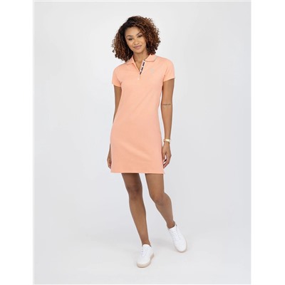 TIPPED POLO DRESS
