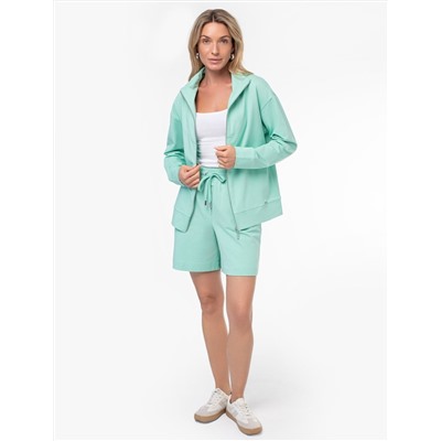 Шорты из тонкого премиального футера с эластаном