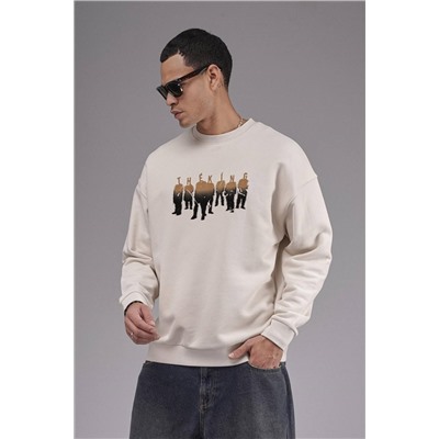 Свитшот  экрю