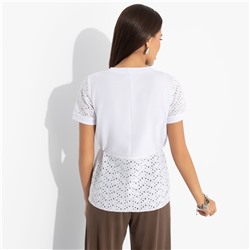 Футболка комбинированная, Свежий взгляд