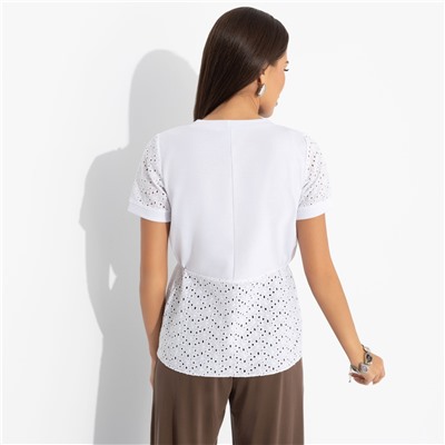 Футболка комбинированная, Свежий взгляд