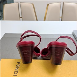 Сандалии fend* кожа люкс