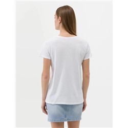 Beyaz Comfort Fit Tişört