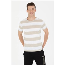 Erkek Taş Bisiklet Yaka Tişört