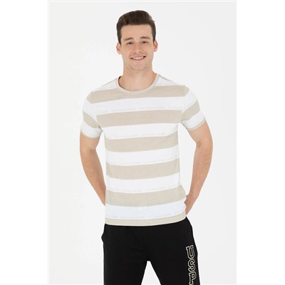 Erkek Taş Bisiklet Yaka Tişört