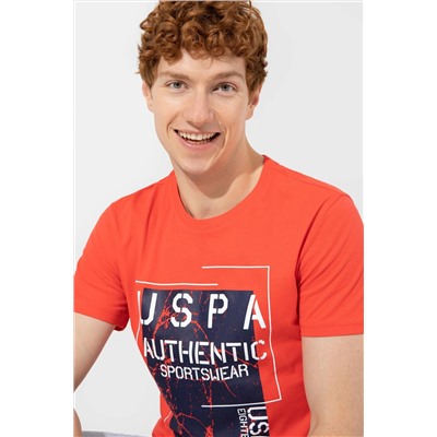 Erkek Kırmızı Bisiklet Yaka Tişört